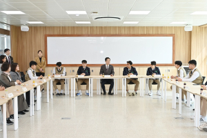 임종식 경북도교육감, 해외 유학생ㆍ이주 배경 학생과 소통의 장