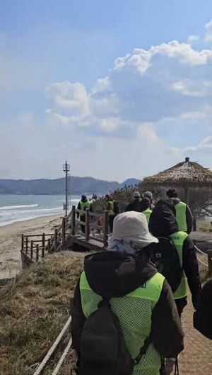 포항 호미반도 해안둘레길 걷고 스탬프 찍고…관광객 북적