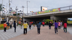 김천시 보건소, 파워워킹 건강 교실 운영