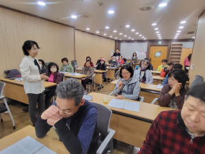 포항시장애인종합복지관, 웰다잉 학교 입학식