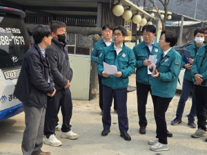 경북도, 산불 피해 현장 중소기업ㆍ소상공인 피해 복구 총력