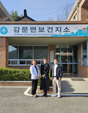 신임 김천보건소장, 보건지소ㆍ진료소 방문