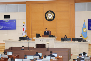 포항시의회 제323회 임시회 개회…17건 심사