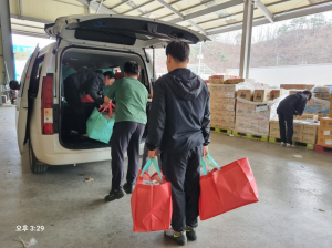 영양군, 11개 단체 모여 산불 피해지 봉사