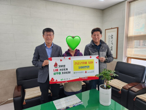 상주시 북문동지사보협의체, 위기가구에 긴급구호비 지원