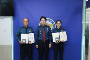 대구경찰청장, 보이스피싱 예방 유공 경찰관 포상