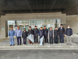 김천시립추모공원 봄맞이 환경정비 실시