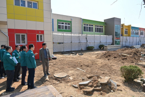 임종식 경북교육감, 산불 피해 막아낸 교직원 격려