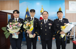 포항해양경찰서, 경찰공무원 승진임용식 개최
