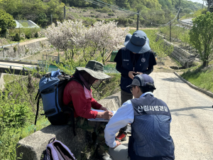 남부지방산림청, 봄철 산림 내 불법행위 집중단속 실시