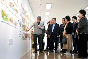 대구 군위문화관광재단 ‘군위 그림 전시회’ 개막 행사 개최