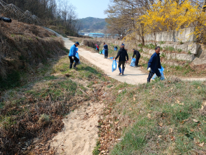 김천시 농소면 후계농업경영인회, 국토대청결 활동 전개