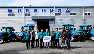 산불피해 지역 총 79대 농기계 지원