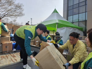 대구교육청, 청송 찾아 산불 피해 복구 봉사활동