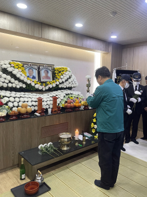 안동시, 월남전 참전유공자 부부 관포식