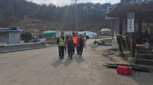 성주군 용암면, 산불 확산 대비 주민 대피 훈련