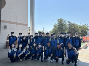 한울본부, 영덕지역 산불피해 복구지원 봉사활동