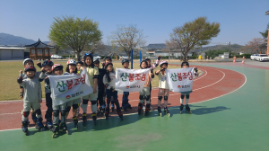 김천시 조마초, 산불 예방 인라인 퍼레이드