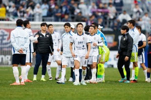 김천상무, 수원FC에 2대 3 역전패