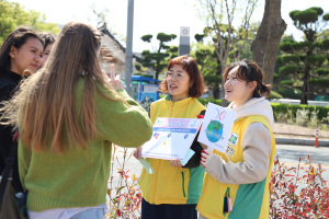 황성공원서 ‘자연아 푸르자’ 환경정화 실시 “APEC 정상회의 성공적 개최 기원”