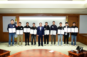김천시, 전입ㆍ신규 공중보건의사 임용장 수여