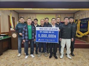 새상주로타리클럽, 영덕 이재민에 성금