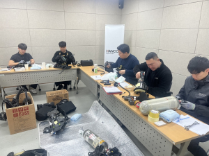 경북소방, 공기호흡기 등 집중 정비 실시