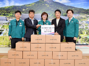 ㈜제선당, 산불 피해복구 2천만원 상당 물품 기부
