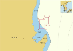동해해양조사사무소, 포항 앞 바다 항해안전 위한 해저지형 조사