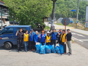 김천시 구성면, 경북도민체전 앞두고 청결활동