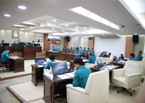 영양군의회 임시회 마무리 행정사무감사 계획서 채택