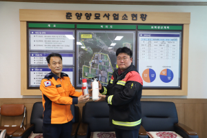 봉화군, 불길 뛰어들어 집주인 구한 이광희 씨