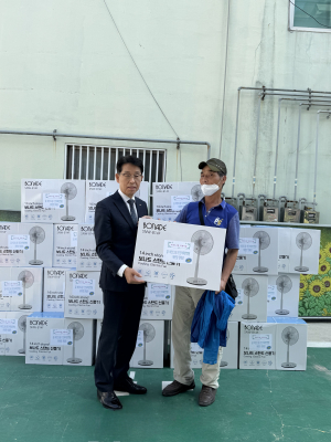 대구 서구 비산2ㆍ3동 민간사회안전망, 폭염 대비 선풍기 전달