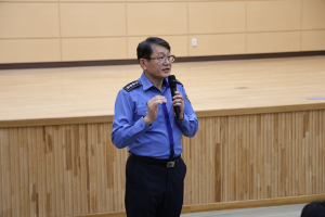 김용진 해양경찰청장, 동해해경 직원과 소통의 시간