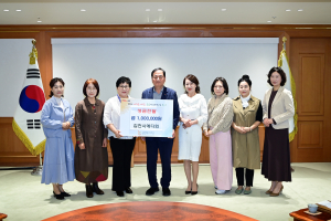 김천시 예다회, 김천복지복지재단 100만원 기부