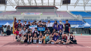 칠곡 왜관초, 교육장기 육상대회 종합우승