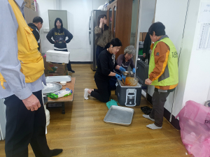 안동시청 구내식당, 임하1리 급식 봉사