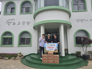 상주 스마트팜 임대농장, 사랑의 토마토 기부