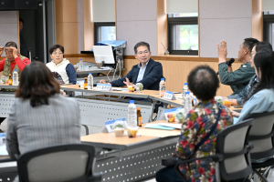 군위군 산성면, 전입자 간담회 개최