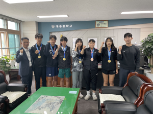 포항 대흥중학교 육상부, 제54회 전국소년체육대회서 금메달 5개ㆍ동메달 3개 쾌거