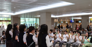 대구파티마병원, 가창중학교 학생들과 희망음악회 개최