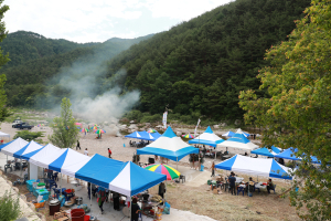 “피래미 잡으며 울진 왕피천서 힐링”
