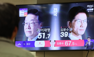 이재명 당선 확실…TK 출신 5번째 대통령 탄생