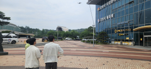 김천시시설관리공단, 우수기 대비 드론 활용 안전점검 시행