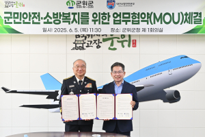 군위군-대구소방본부 안전ㆍ복지 향상 맞손