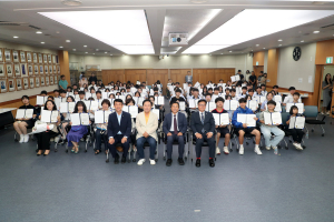 (재)안동시장학회, 2025년 장학증서 수여식 개최