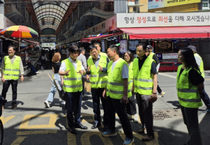 포항시 죽도시장 노점상ㆍ적치물 단속 시민 안전 확보ㆍ보행환경 개선