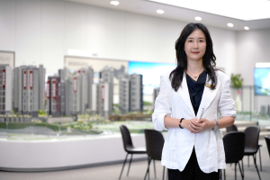 포항 분양 시장의 ‘1등 상담사’ 신민아 차장, 힐스테이트 더샵 상생공원에서 만났다
