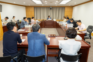 구미시의회 문화환경위 버스회사와 간담회 개최  대중교통 서비스 개선 모색