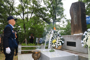 대구 수성구 ‘육군공병5기6.25참전기념비’ 참배식 개최